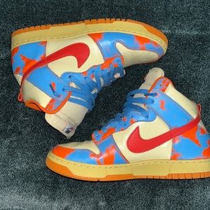 Nike dunk high acid wash